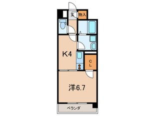 六甲ノ－スウエストの物件間取画像